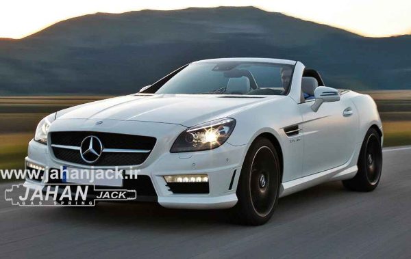 جک گازی کروک مرسدس بنز اس ال کا 350 ( 350 Mercedes-Benz SLK gas jack )
