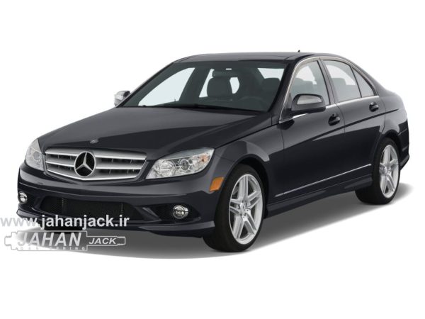 جک گازی درب موتور مرسدس بنز سی 200 2008 ( Front Gas Jack Mercedes-Benz C 200 - 2008 )