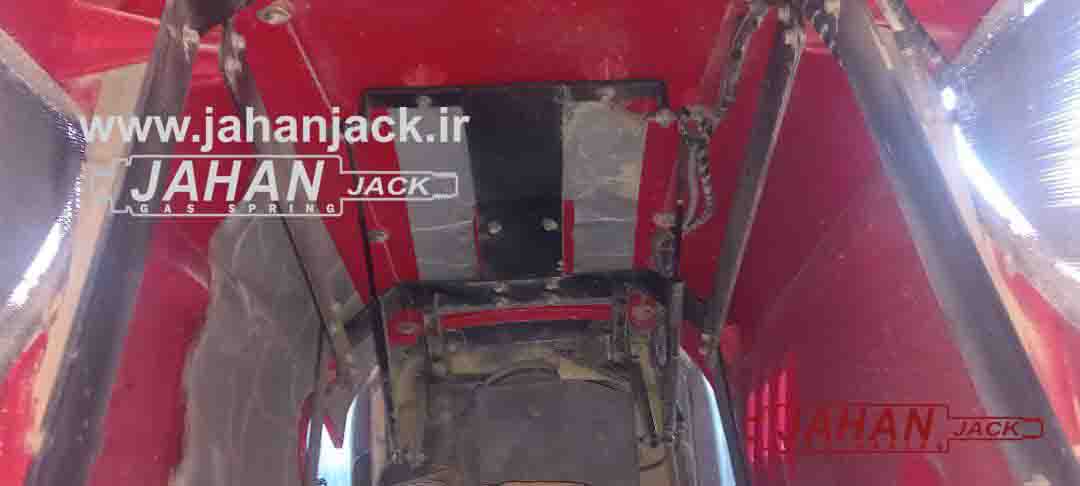 جک گازی درب موتور تراکتور ( Tractor engine door gas jack )